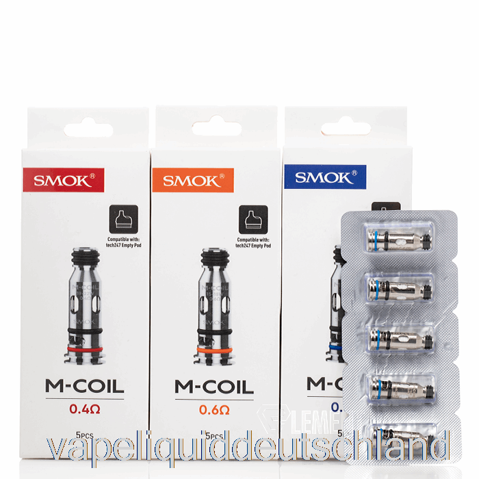 Smok M Ersatzspulen 0,4 Ohm M-Spulen Vape Liquid